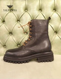 Anfibi Con Plateau, Made In Italy