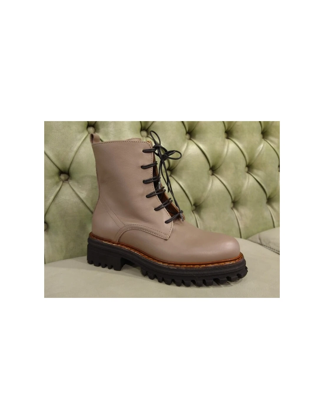 Anfibi Con Platform, In Pelle 4 Anfibi Con Platform, In Pelle - immagine 2