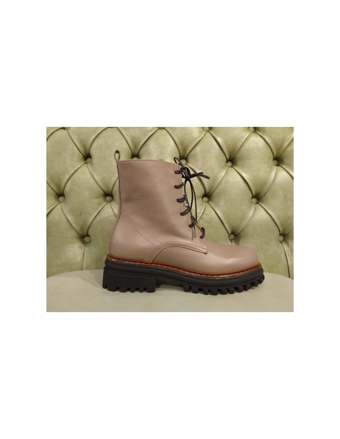 Anfibi Con Platform, In Pelle 5 Anfibi Con Platform, In Pelle - immagine 3