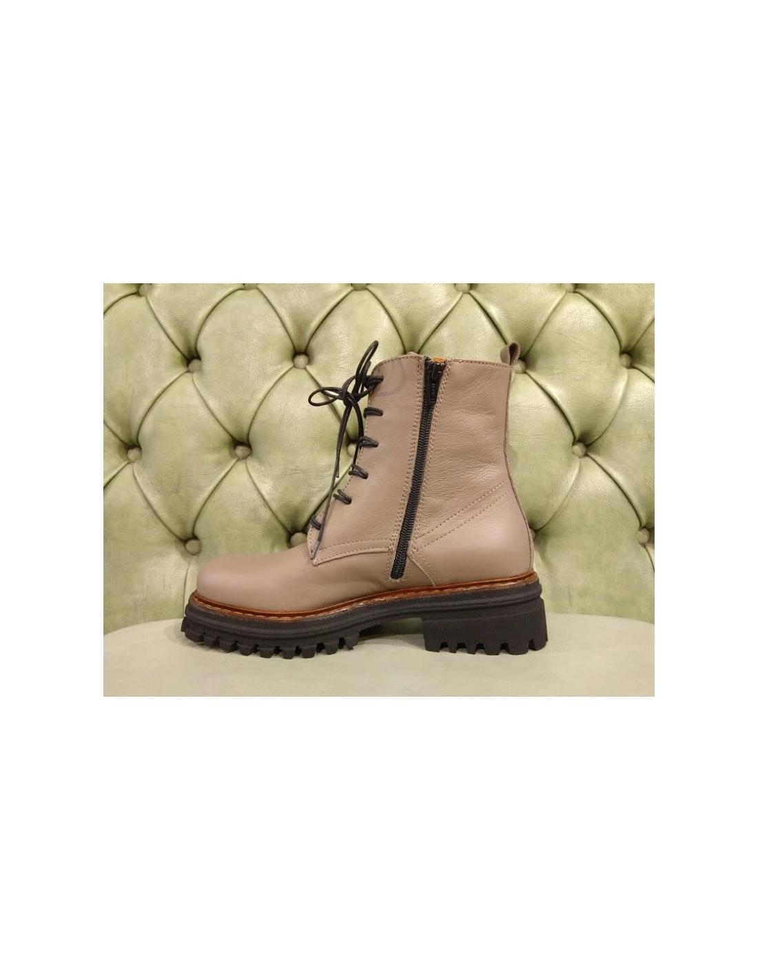 Anfibi Con Platform, In Pelle 7 Anfibi Con Platform, In Pelle - immagine 5