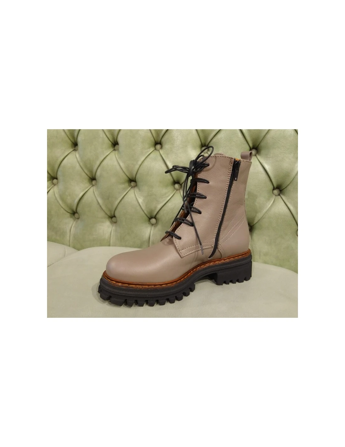 Anfibi Con Platform, In Pelle 8 Anfibi Con Platform, In Pelle - immagine 6