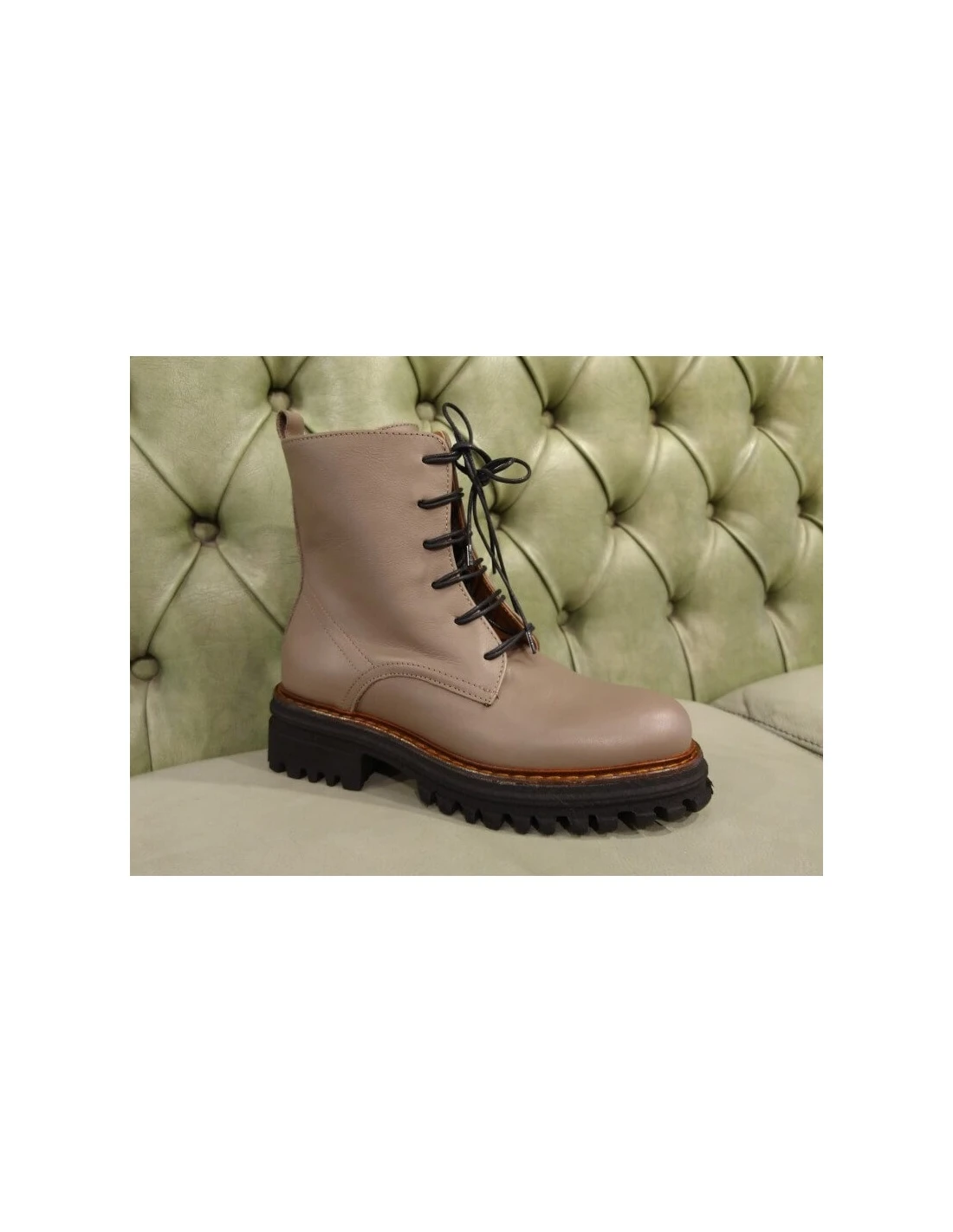 Anfibi Con Platform, In Pelle 9 Anfibi Con Platform, In Pelle - immagine 7