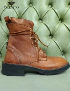 Da Vinci Anfibi Da Donna Morbidi, In Vera Pelle -Stile pelletteria anfibi da donna morbidi in vera pelle 4