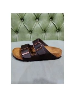 Birkenstock Arizona Dark Brown, Pelle Naturale -Stile pelletteria arizona dark brown pelle naturale 2