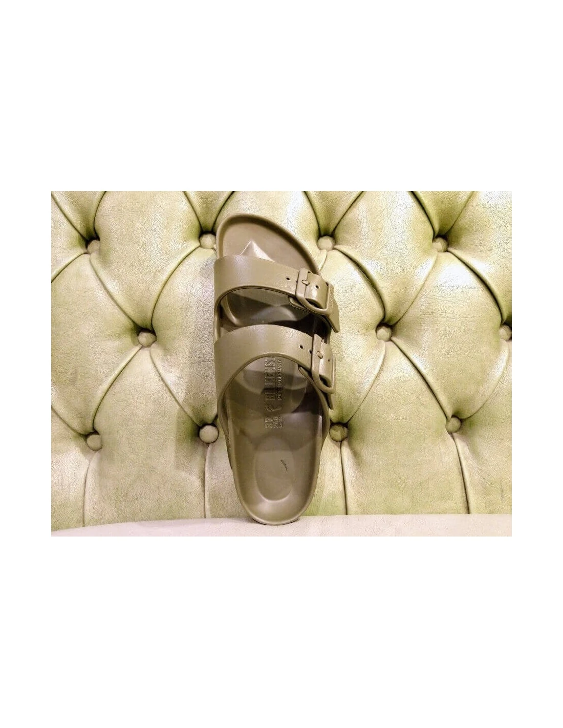 Birkenstock Sandalo Arizona EVA Khaki 3 Birkenstock Sandalo Arizona EVA Khaki