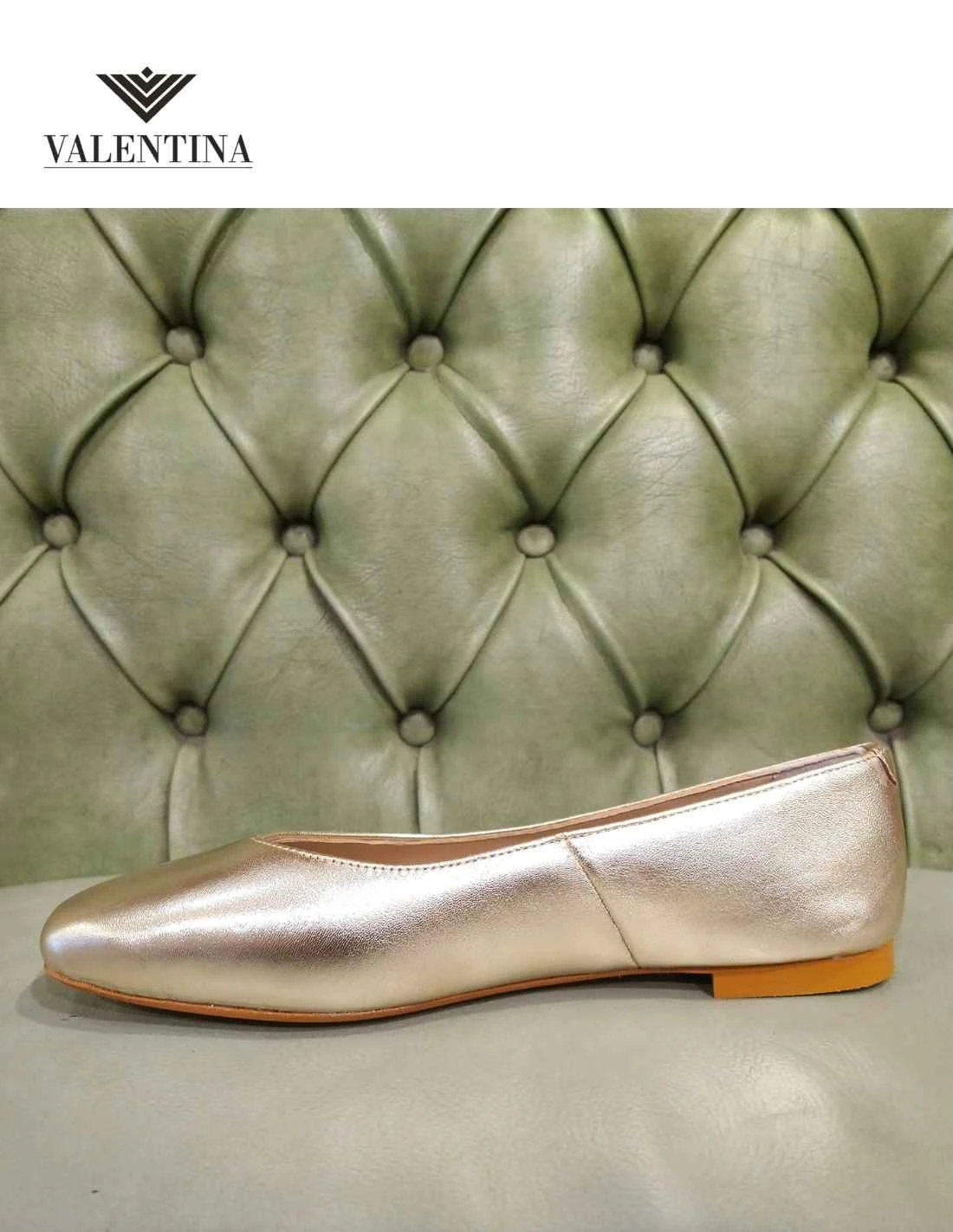 Ballerine Eleganti In Vera Pelle Con Tacco Basso 5 Ballerine Eleganti In Vera Pelle Con Tacco Basso - immagine 3