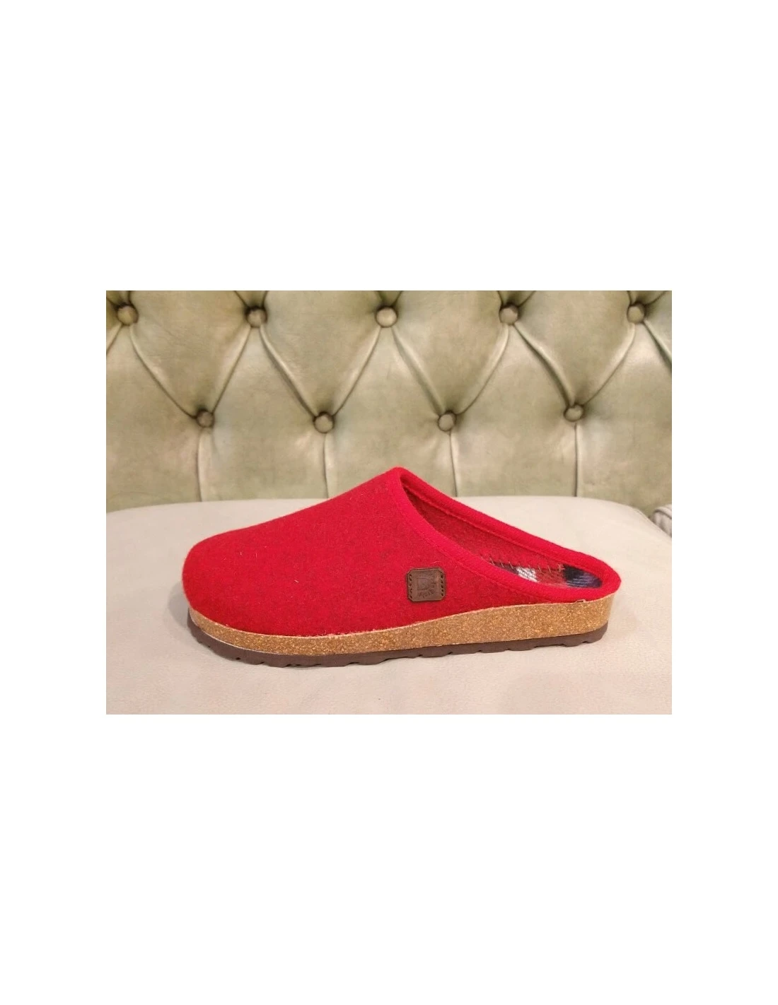 Bioline Ciabatte Invernali Da Donna, Rosse 5 Bioline Ciabatte Invernali Da Donna, Rosse - immagine 3