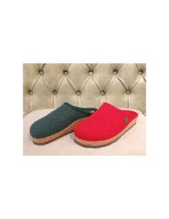 Bioline Ciabatte Invernali Da Donna, Rosse 15 Bioline Ciabatte Invernali Da Donna, Rosse -Stile pelletteria bioline ciabatte invernali da donna rosse 6