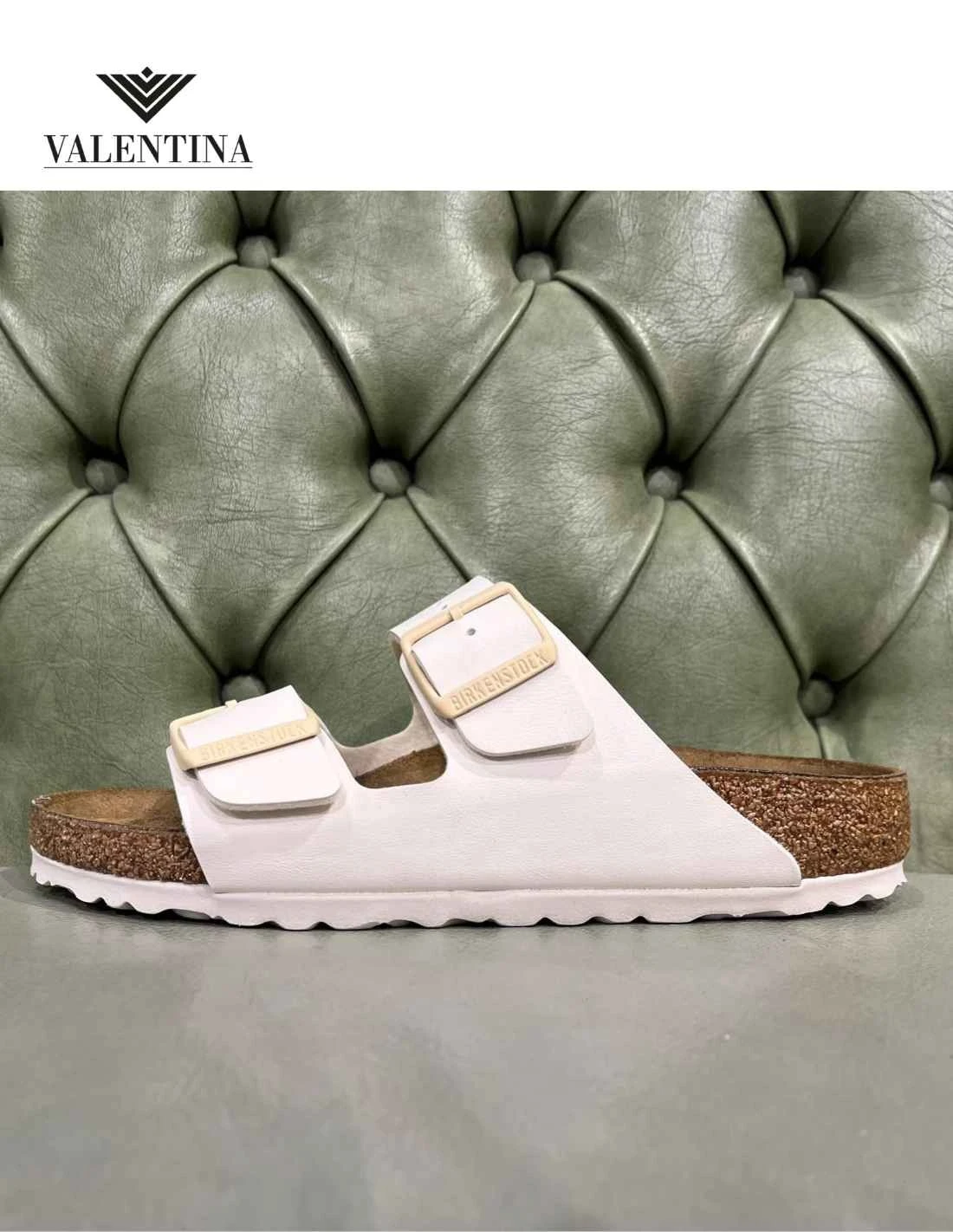 Birkenstock Arizona Bianco Avorio (eggshell) 5 Birkenstock Arizona Bianco Avorio (eggshell) - immagine 3