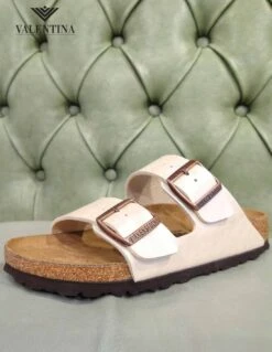 Birkenstock Arizona Bianco Perla -Stile pelletteria birkenstock arizona bianco perla 2