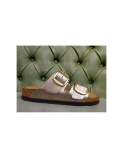 BirkenstockArizona Big Buckle Graceful Taupe -Stile pelletteria birkenstock arizona big buckle graceful taupe 2