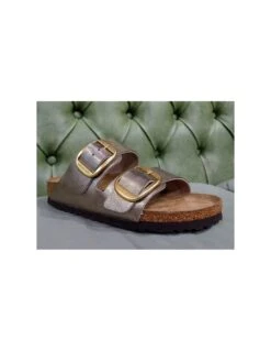 BirkenstockArizona Big Buckle Graceful Taupe -Stile pelletteria birkenstock arizona big buckle graceful taupe 4