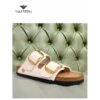 Birkenstock Arizona Big Buckle Vegan - Eggshell 1 Birkenstock Arizona Big Buckle Vegan - Eggshell -Stile pelletteria birkenstock arizona big buckle vegan eggshell