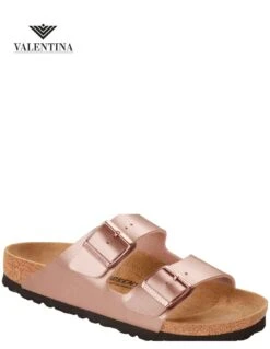 Birkenstock Arizona Copper, In Birko Flor -Stile pelletteria birkenstock arizona copper in birko flor 3
