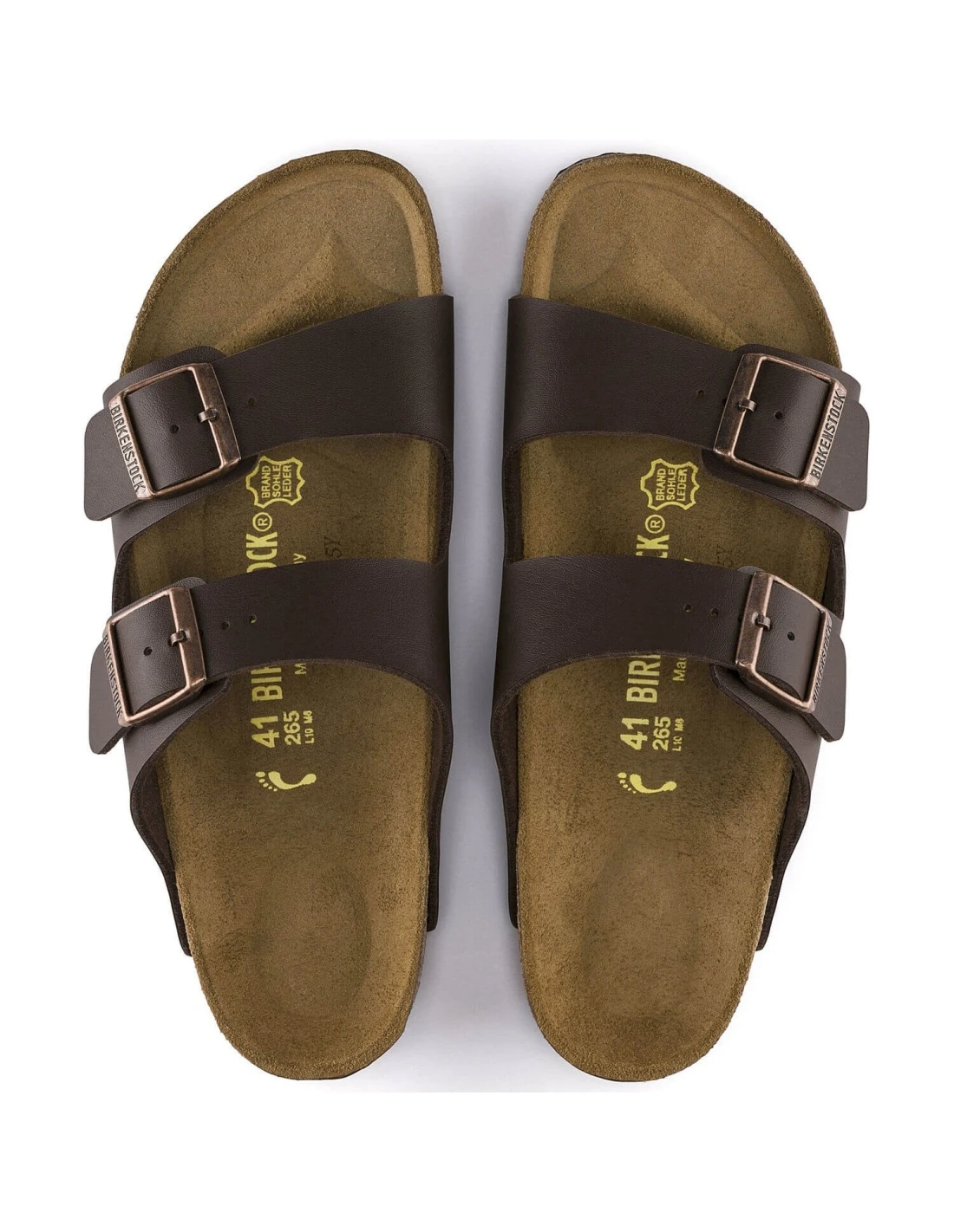 Birkenstock Arizona Dark Brown Birko Flor 4 Birkenstock Arizona Dark Brown Birko Flor - immagine 2