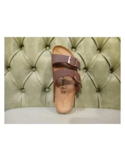 Birkenstock Arizona Dark Brown Birko Flor