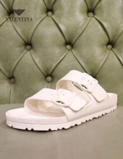 Birkenstock Arizona In Gomma EVA Bianchi Avorio