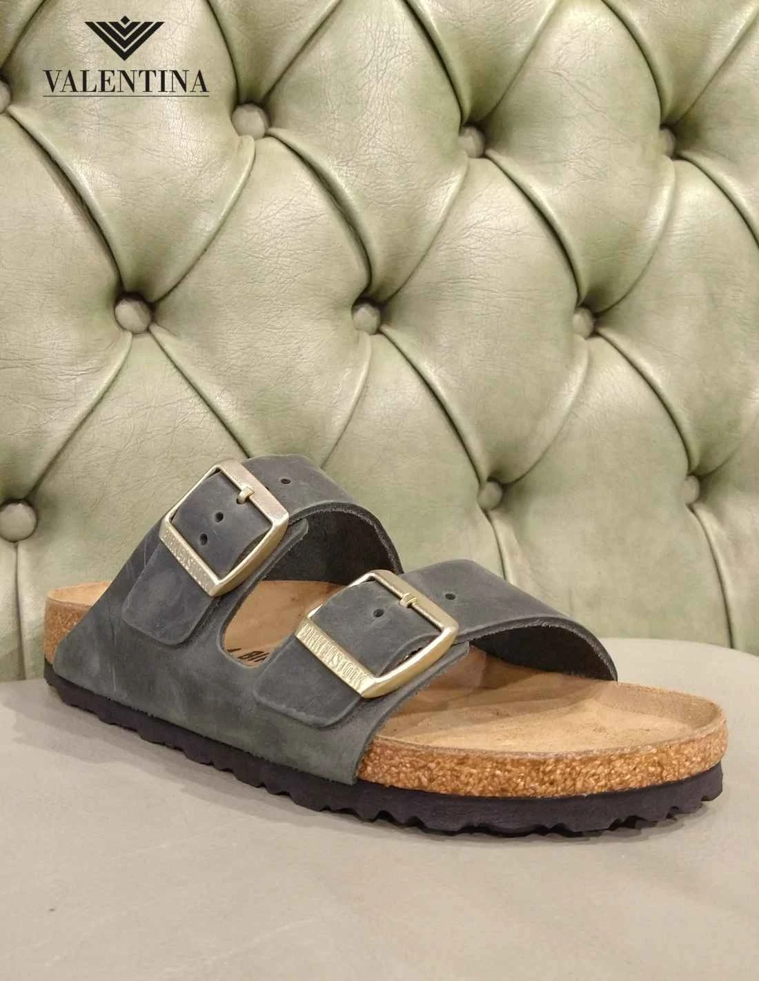 Birkenstock Arizona Thyme, Oiled Leather 5 Birkenstock Arizona Thyme, Oiled Leather - immagine 3