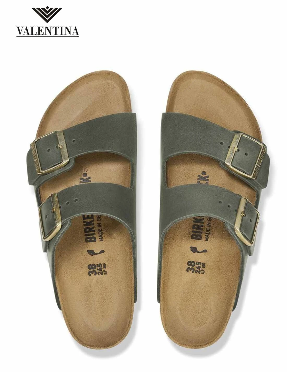 Birkenstock Arizona Thyme, Oiled Leather 7 Birkenstock Arizona Thyme, Oiled Leather - immagine 5