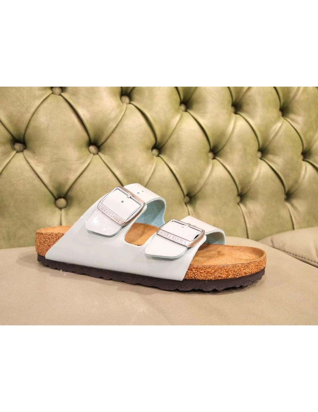 Birkenstock Arizona Verde Chiaro Lucido 6 Birkenstock Arizona Verde Chiaro Lucido - immagine 4