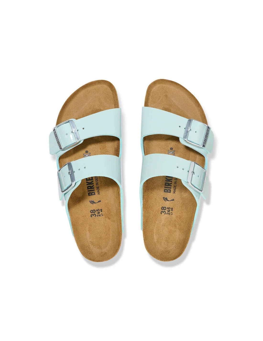Birkenstock Arizona Verde Chiaro Lucido 8 Birkenstock Arizona Verde Chiaro Lucido - immagine 6