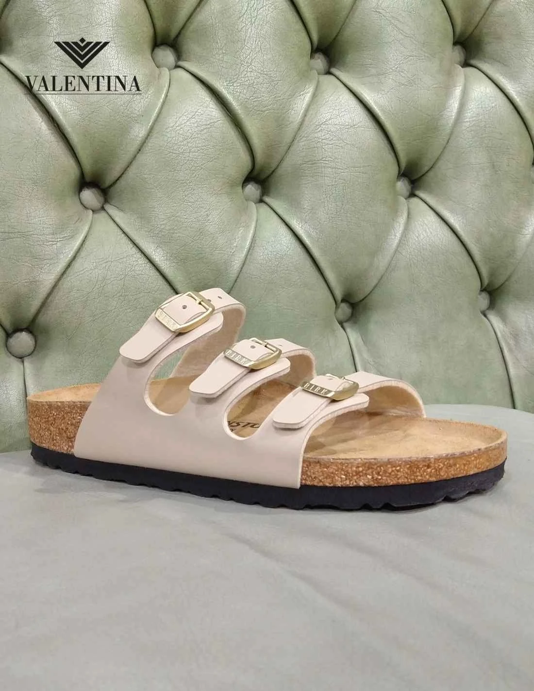 Birkenstock Florida Sandalo A 3 Fasce, Beige 4 Birkenstock Florida Sandalo A 3 Fasce, Beige - immagine 2