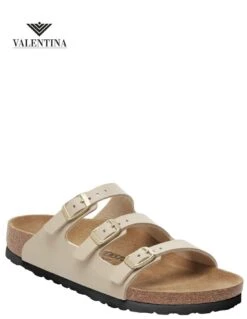 Birkenstock Florida Sandalo A 3 Fasce, Beige 9 Birkenstock Florida Sandalo A 3 Fasce, Beige -Stile pelletteria birkenstock florida sandalo a 3 fasce beige 3