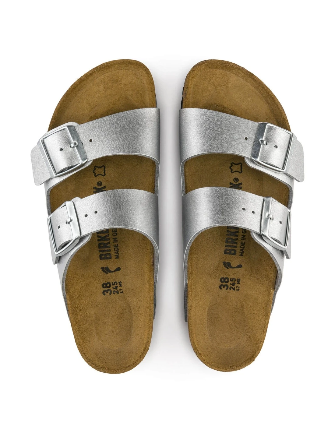 Birkenstock Sandali Arizona Silver 4 Birkenstock Sandali Arizona Silver - immagine 2