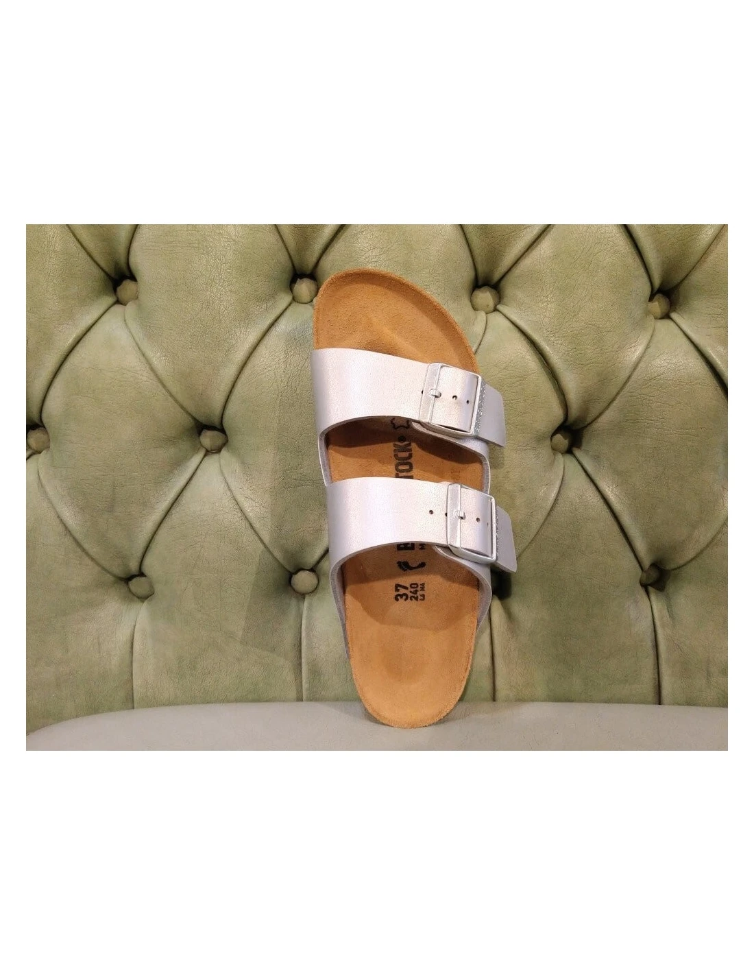 Birkenstock Sandali Arizona Silver 3 Birkenstock Sandali Arizona Silver