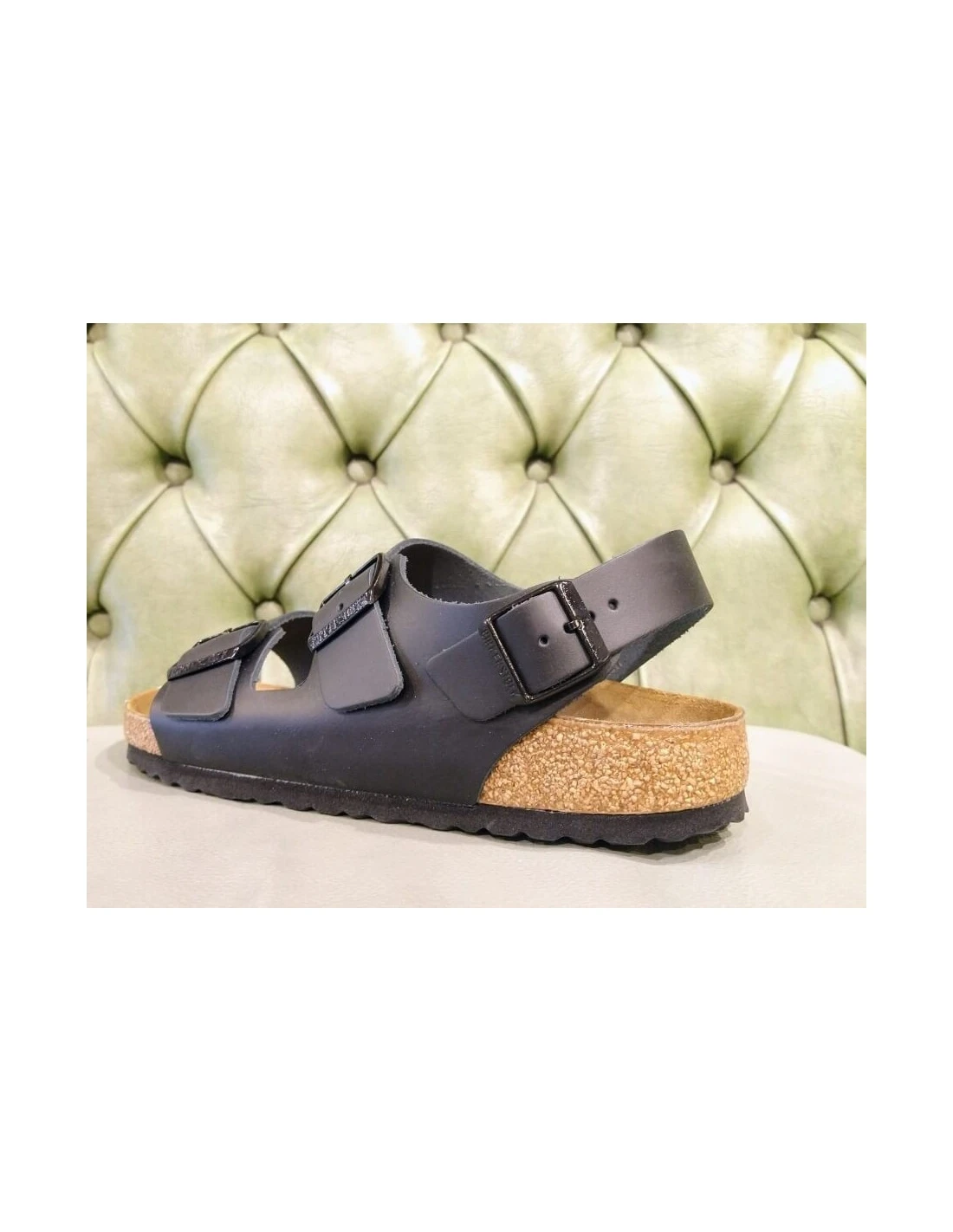 Birkenstock Sandali Neri, Mod. Milano 5 Birkenstock Sandali Neri, Mod. Milano - immagine 3