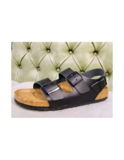 Birkenstock Sandali Neri, Mod. Milano 12 Birkenstock Sandali Neri, Mod. Milano -Stile pelletteria birkenstock sandali neri 4