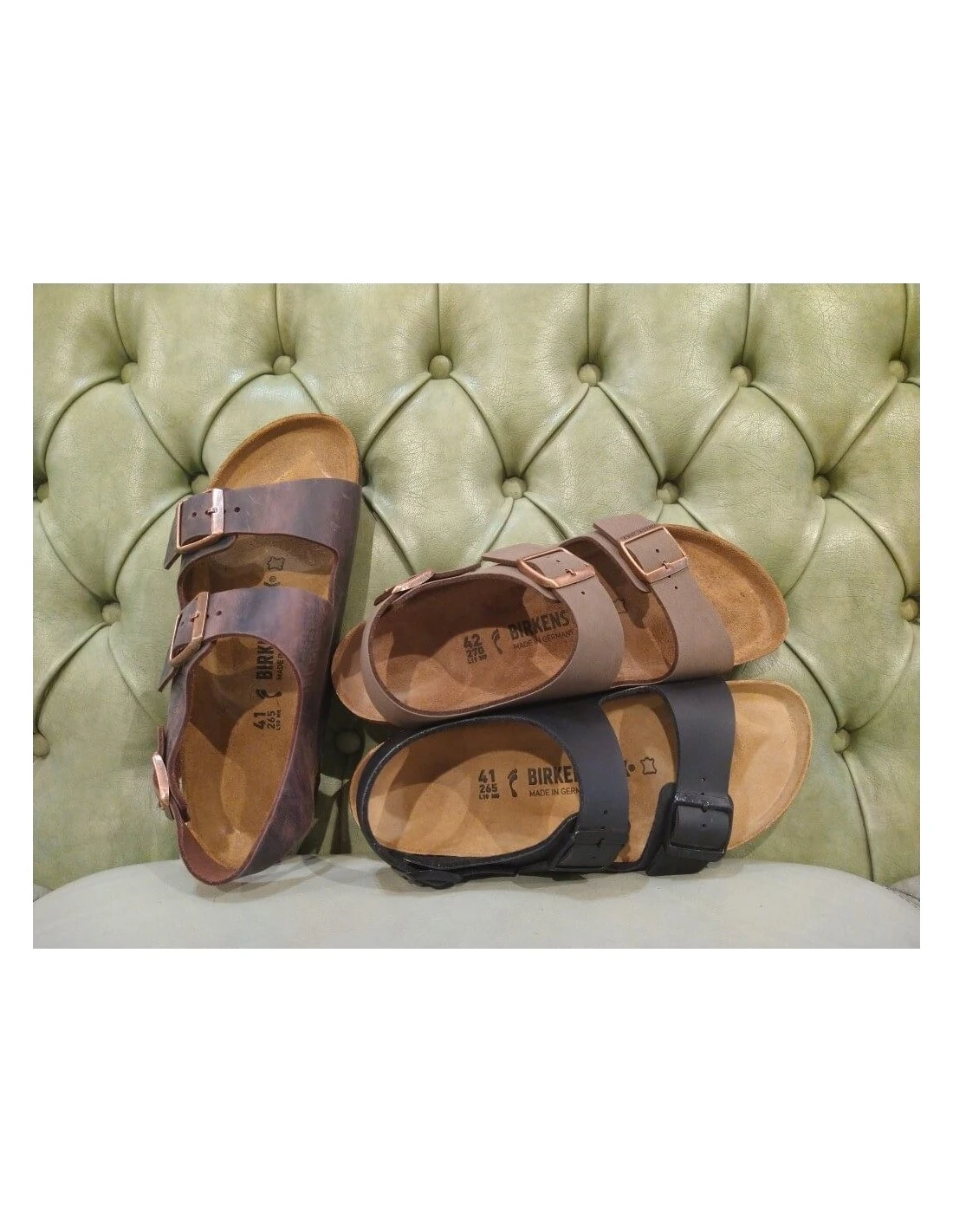 Birkenstock Sandali Neri, Mod. Milano 8 Birkenstock Sandali Neri, Mod. Milano - immagine 6