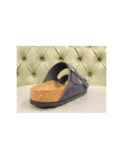 Birkenstock Sandalo Arizona In Pelle Nera -Stile pelletteria birkenstock sandalo arizona in pelle nera 6