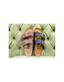 Birkenstock Sandalo Arizona In Pelle Nera -Stile pelletteria birkenstock sandalo arizona in pelle nera 7