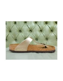 Birkenstock Sandalo Gizeh Gold -Stile pelletteria birkenstock sandalo gizeh gold 3