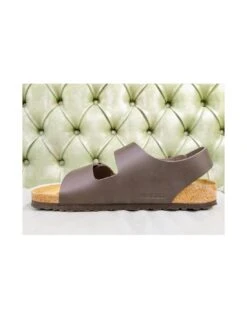 Birkenstock Sandalo Milano, Marrone Dunkelbraun 9 Birkenstock Sandalo Milano, Marrone Dunkelbraun -Stile pelletteria birkenstock sandalo milano marrone dunkelbraun 3