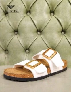 Birkenstock Sydney CB Bianco Lucido -Stile pelletteria birkenstock sydney cb bianco lucido 3