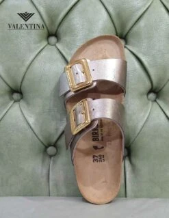 Birkenstock Sydney CB Graceful Taupe, Birko Flor