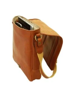 Borsa A Tracolla Messenger, Made In Italy -Stile pelletteria borsa a tracolla messenger 2