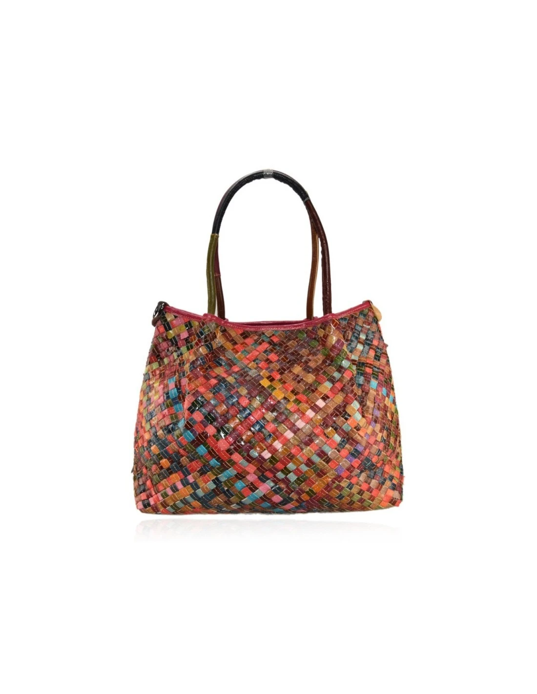 Mercury Borsa In Pelle Intrecciata Colorata 3 Mercury Borsa In Pelle Intrecciata Colorata