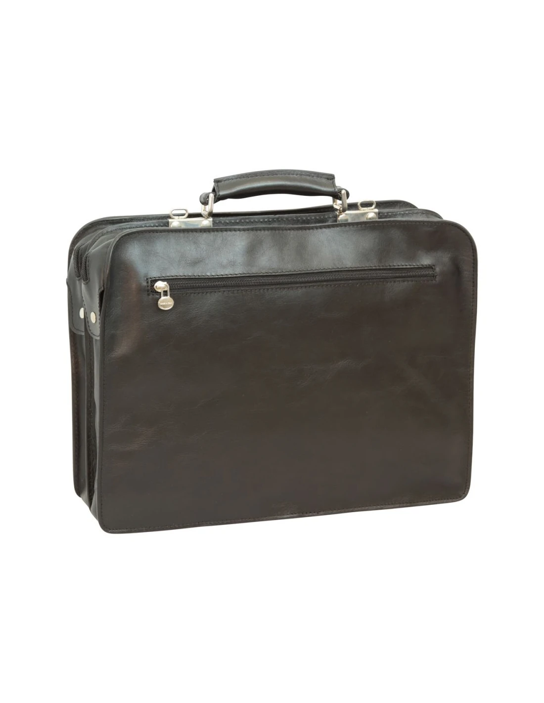 Borsa Cartella In Vera Pelle 4 Borsa Cartella In Vera Pelle - immagine 2