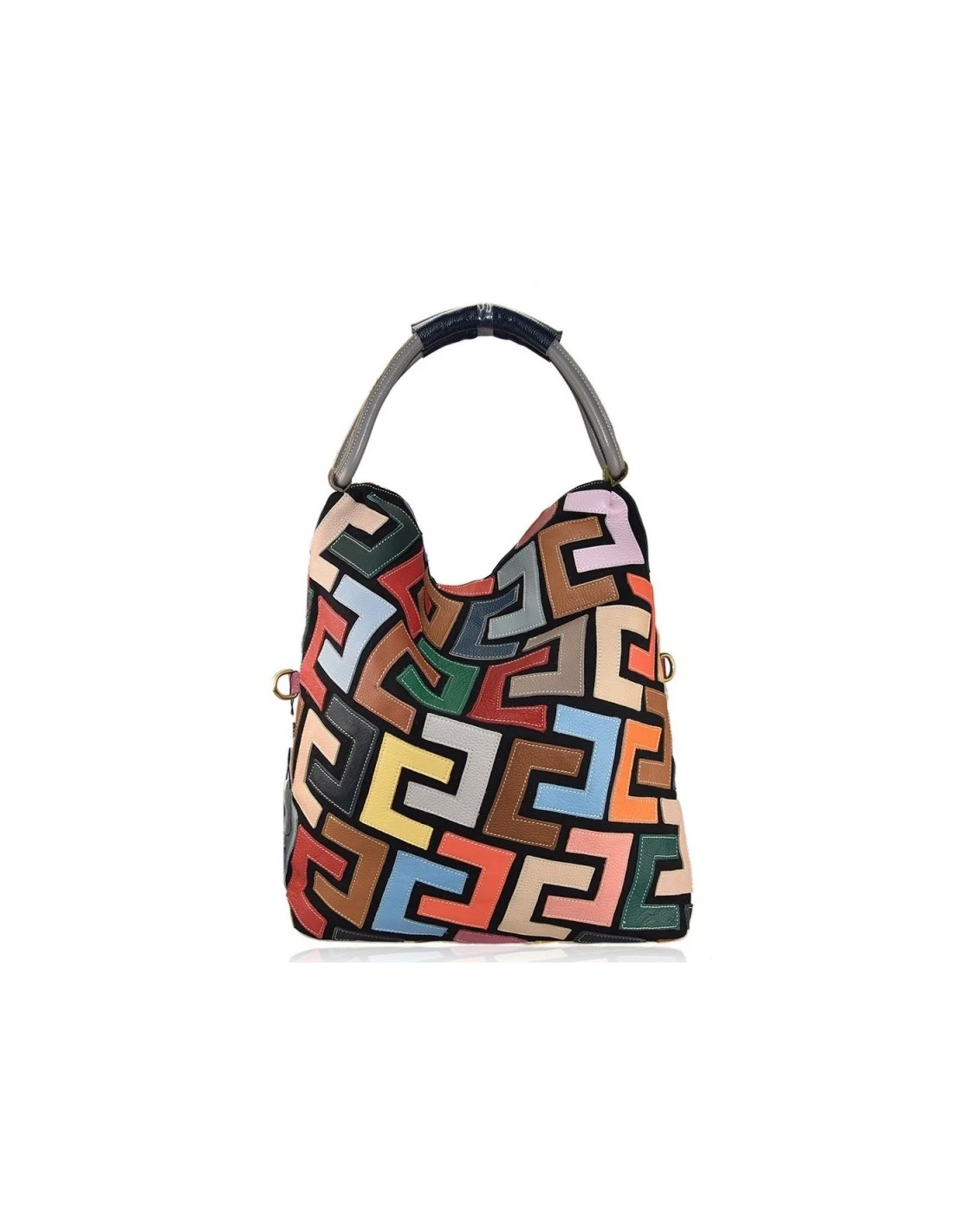 Mercury Borsa Da Donna In Vera Pelle, Colorata 3 Mercury Borsa Da Donna In Vera Pelle, Colorata