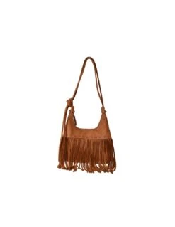 Mercury Borsa In Pelle Con Frange Made In Italy