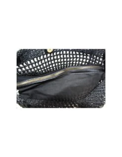 Mercury Borsa In Tessuto A Rete Quadrata E A Tracolla 7 Mercury Borsa In Tessuto A Rete Quadrata E A Tracolla -Stile pelletteria borsa in tessuto a rete 2