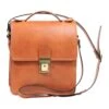 Borsa Messenger Piccola Con Chiusura Tuck -Stile pelletteria borsa messenger piccola con chiusura tuck