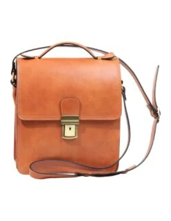 Borsa Messenger Piccola Con Chiusura Tuck