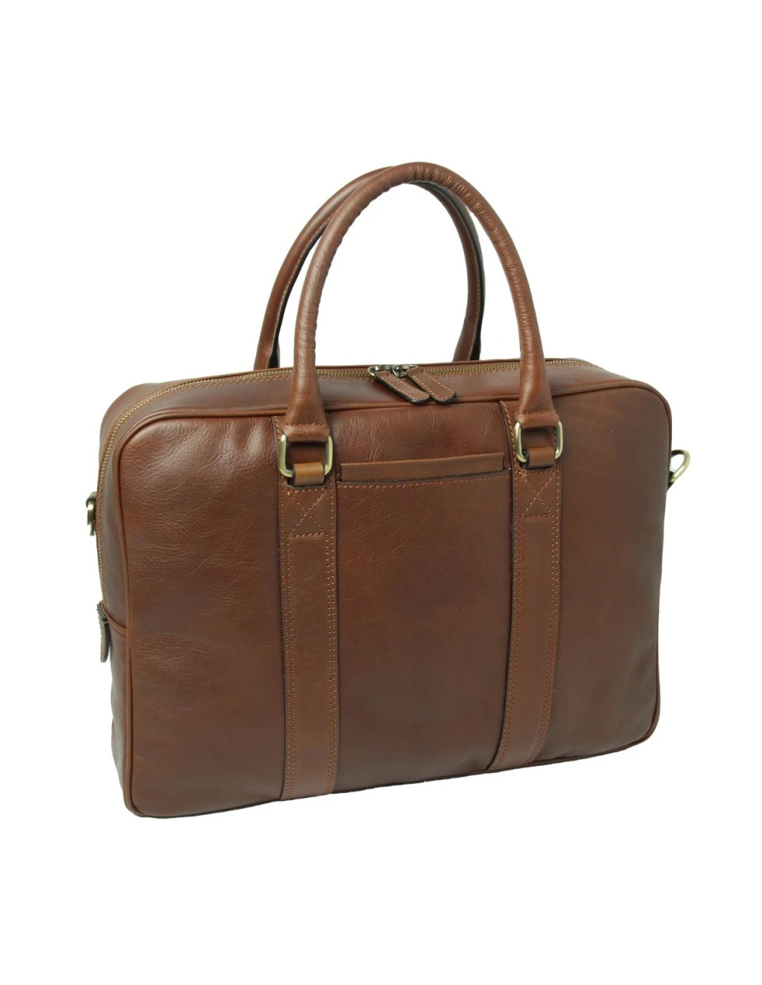 Borsa Porta Documenti E Pc, In Pelle 4 Borsa Porta Documenti E Pc, In Pelle - immagine 2