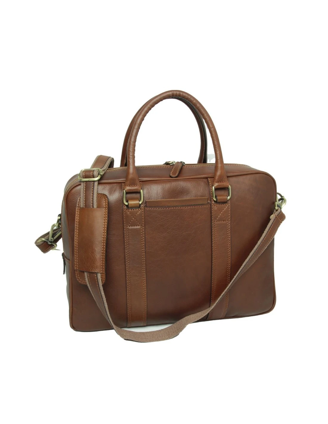 Borsa Porta Documenti E Pc, In Pelle 5 Borsa Porta Documenti E Pc, In Pelle - immagine 3