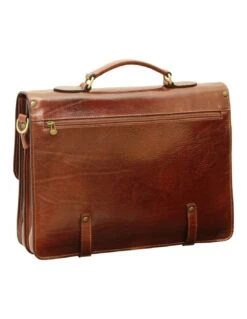 Cartella In Pelle Con Fibbie -Stile pelletteria cartella in pelle con fibbie 4