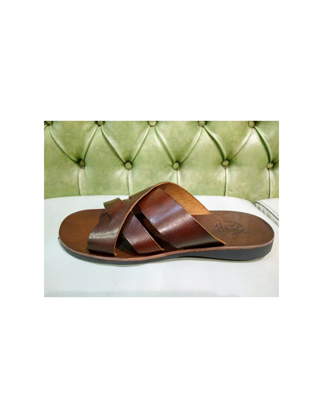 Ciabatte Da Uomo In Pelle 4 Ciabatte Da Uomo In Pelle - immagine 2